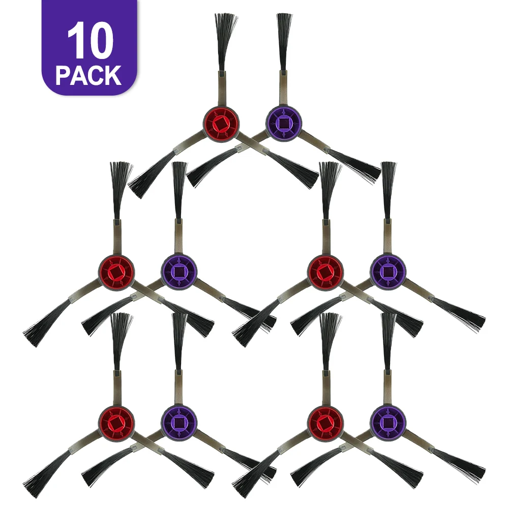 4/10 шт. боковая щеткаУгловая боковая щетка для Midea M9 для VCR S10 Plus для Eureka E20 Plus робот-пылесос и швабра Запчасти для бытовой техники