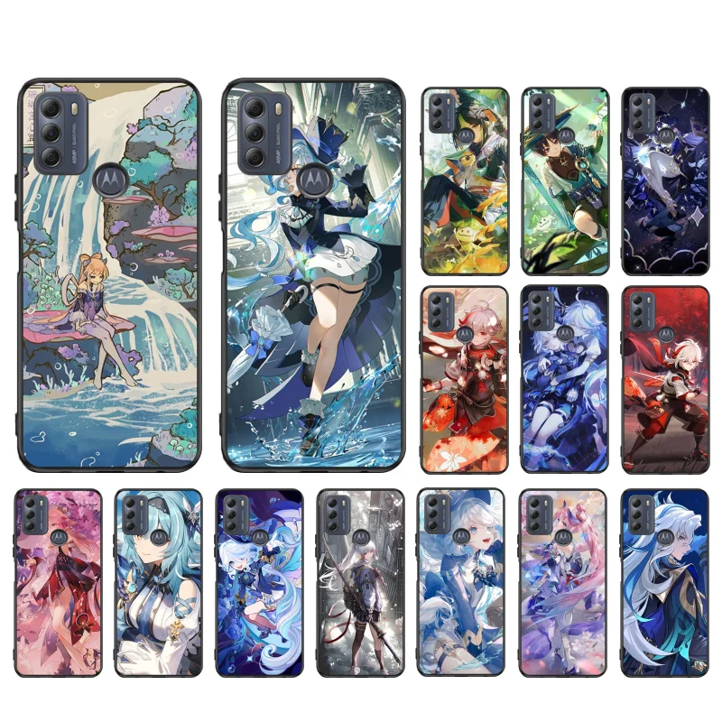 Внешний аккумулятор Genshin для Moto G84 G23 G24 G31 G32 G41 G51 G52 G53 G54 G71 G82 G42 G62 G200 G Play Stylus