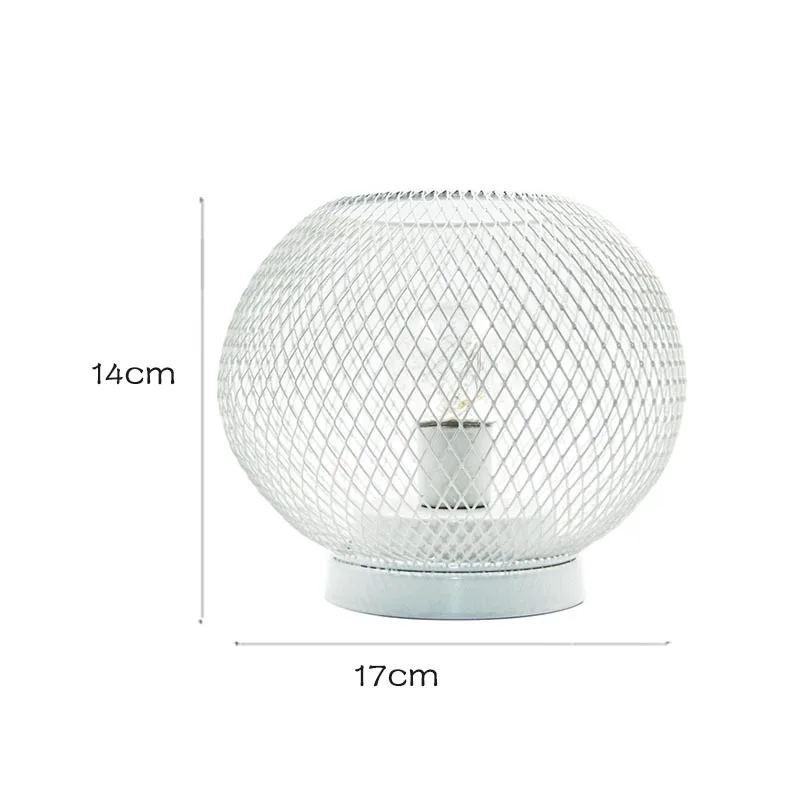 Декоративная Светодиодная настольная лампа изделия из железа шелкография