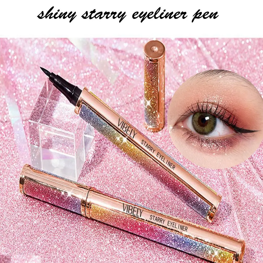 

Women Shiny Long Lasting Quick Drying Liquid Makeup Eyeliner Pen Eye
