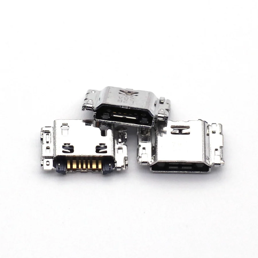 2-100 шт. USB-разъем для зарядного устройства Samsung Tab 10 5 P355C J1 J100 J3 J3109 J5 J5008 M10 A750 A7 2018