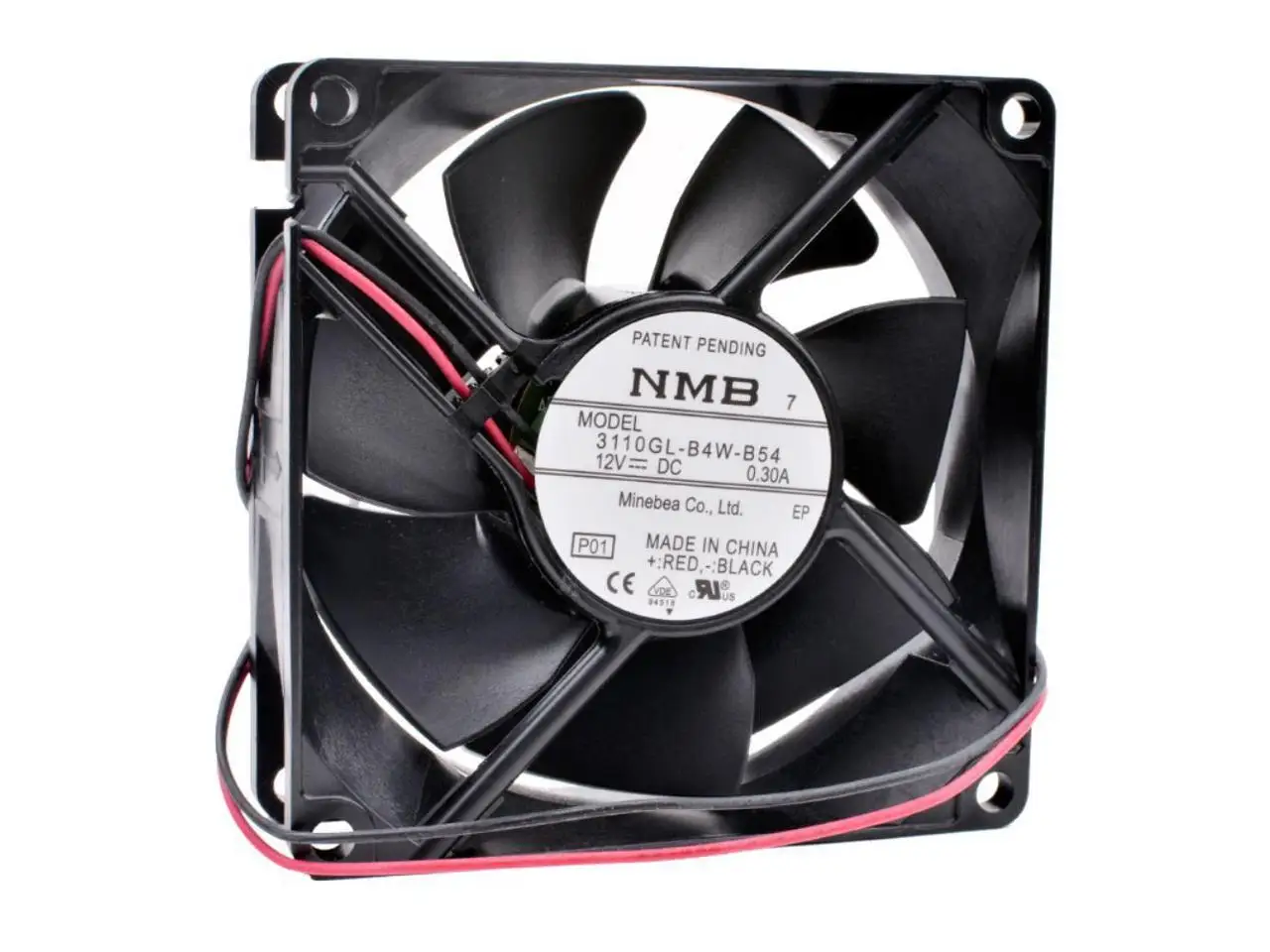 NMB 3110GL-B4W-B54 вентилятор 80x80x25 мм DC12V 0.30A 3400 об./мин бесщеточный вентилятор воздушного охлаждения