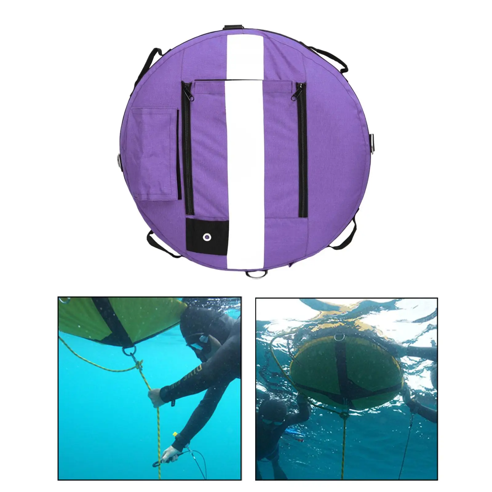 

Freediving Buoy Float Open Water Marker Sign Diving Surface Float Marker for Kayaking Fishing Rafting Spearfishing Swimmers