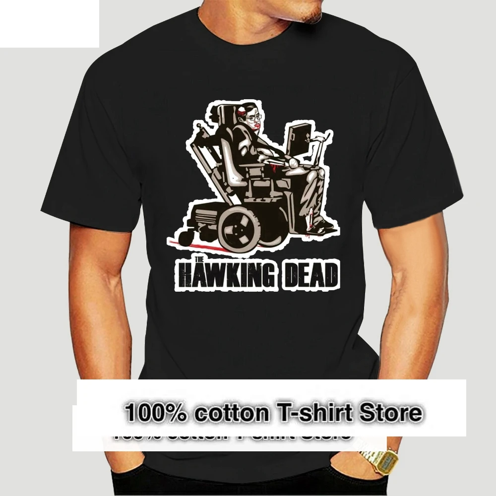 

Официальная дизайнерская забавная футболка Stephen Hawking с цитатами и графическим принтом в стиле унисекс Премиум, спортивная одежда 5802A