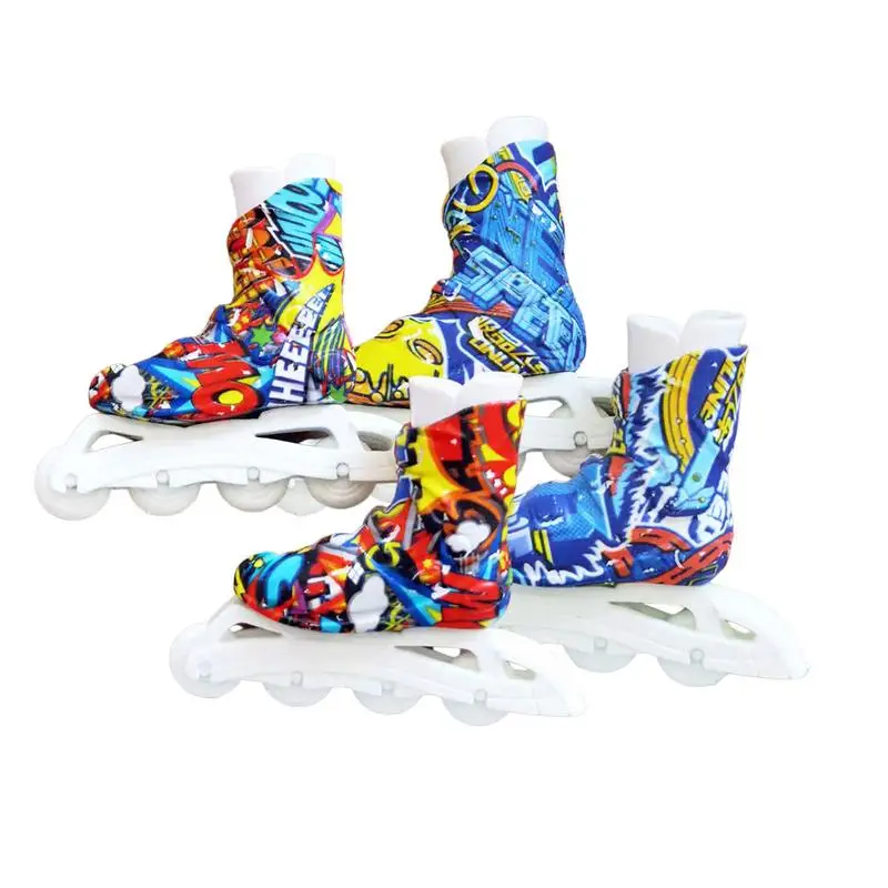 

Mini Finger Shoes Toy Fingerboard Mini Skateboard Shoes Cool Mini Skateboard Shoes For Finger Breakdance Training Props Home