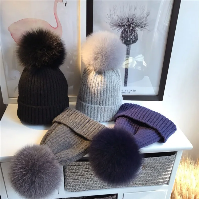 

Однотонная шапка унисекс с помпоном высокого качества, сезон осень-зима, корейская модная шерстяная вязаная шапка, уличная Теплая Шапка-бини, повседневная шапка, 2023