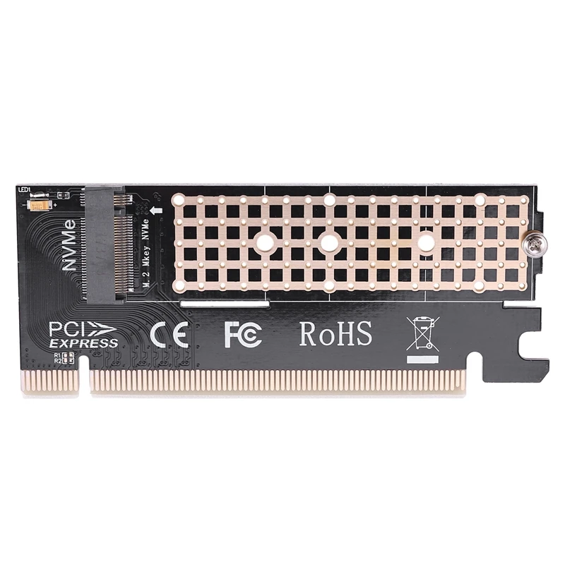 

Pro M.2 Nvme Ssd Ngff к Pcie 3,0 X16 X4 адаптер M ключ интерфейсная карта полная скорость