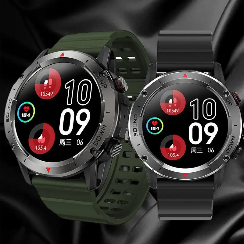

Revolutionize Your Fitness Routine with the Three-Proof Smartwatch - Bluetooth Calling and Heart Rate Monitoring Included