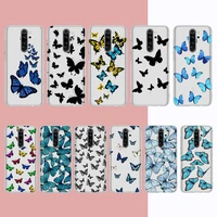 cute animal butterfly phone case for samsung a51 a52 a71 a12 for redmi 7 9 9a for huawei honor8x 10i clear case