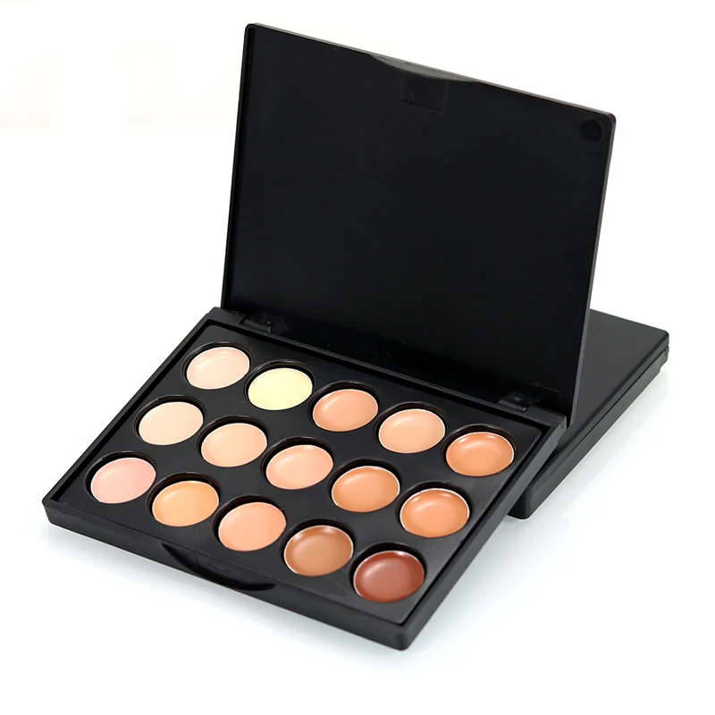

15color Concealer Palette Foundation Makeup Base Color Corrector Contour Cream Face Makeup Cover Spot Pore Long Lasting