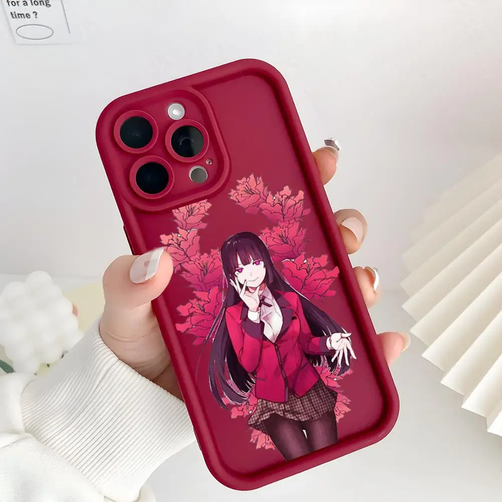 Чехол для телефона с японским аниме Kakegurui Jabami Y-Yomeko MINISO лестница глаз Iphone 11 12 13 14 15 16