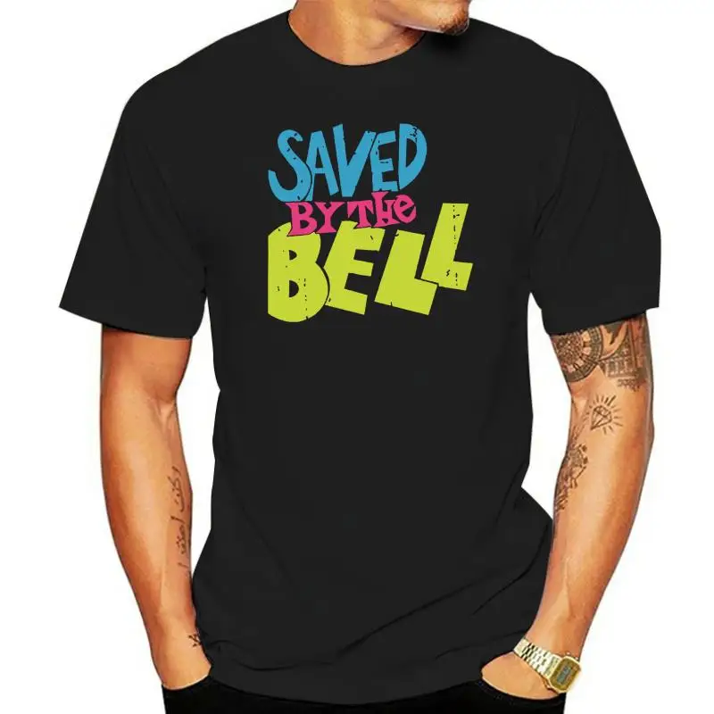 

Saved By The Bell Distressed Logo Official Licensed Men's T-Shirt S-XXL