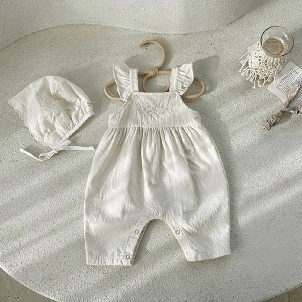 

Комбинезон с вышивкой для маленьких девочек и мальчиков