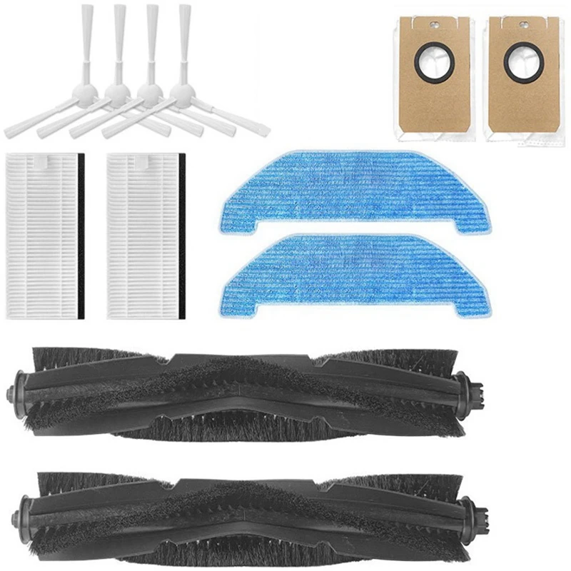 

Applicable For NEABOT Sweeper Accessories Q11 Side Brush Main Brush Filter Screen Hypa Dust Bag Rag