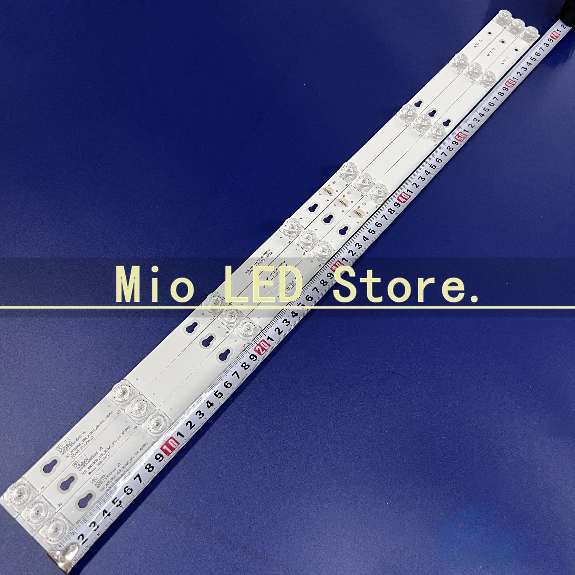 

Светодиодная лента для подсветки Toshiba 40l2600 L40d2900f 40d2900 L40S4900FS L40S4900 TOT_40D2900 40A730U, 150 шт.