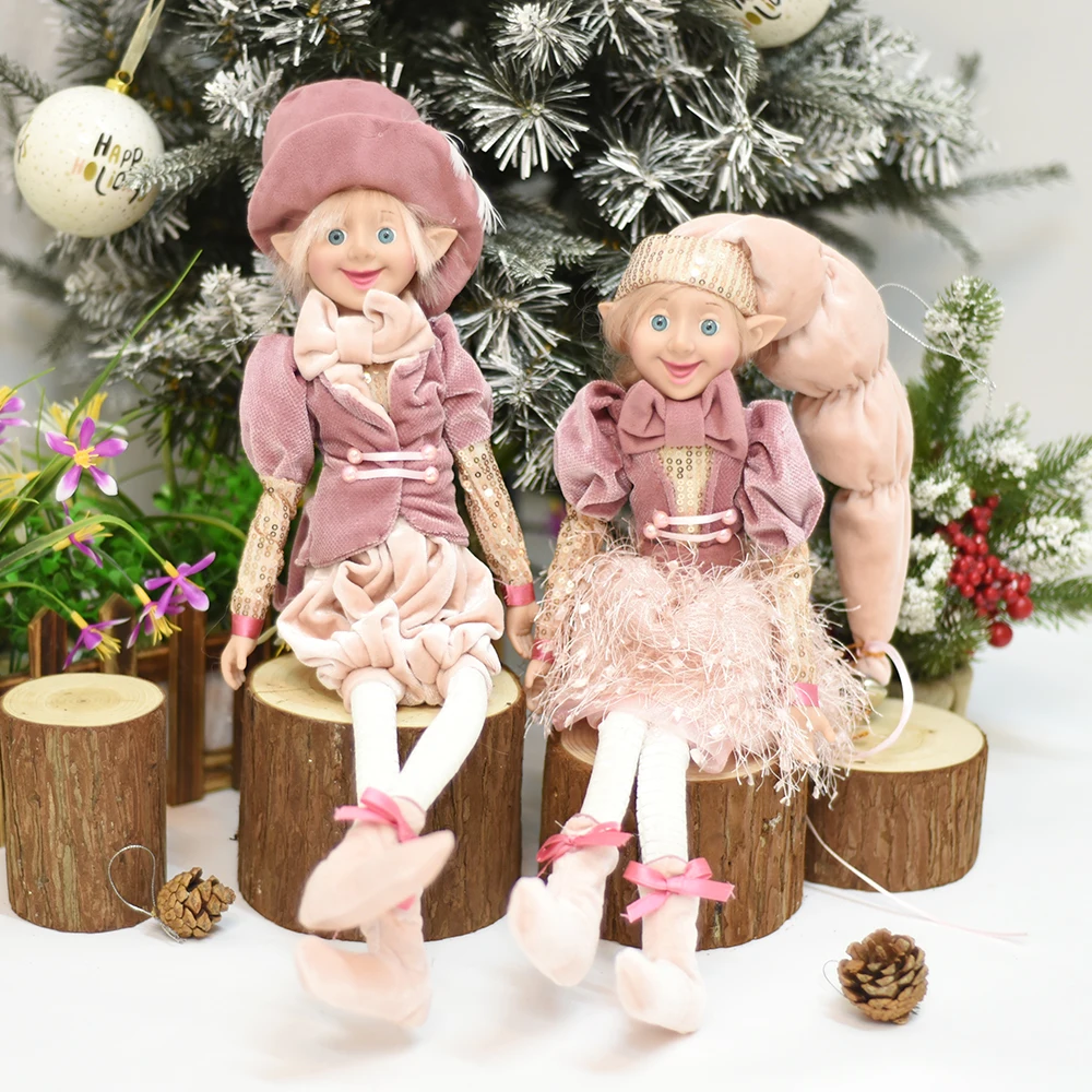 

Пара эльфов ABXMAS для декора
