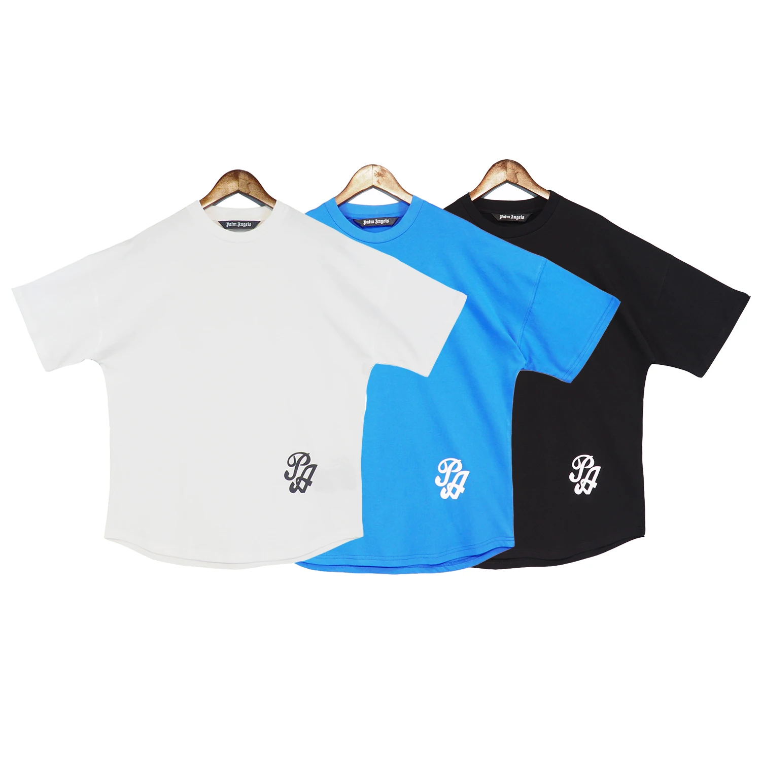 

Palm Angels 22SS New Unisex Men and Women Letter Printing Casual Trend Fashion Loose Couple T-shirt Men and Women Gifts