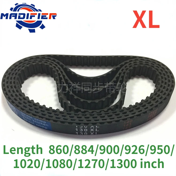 

Gktools 3D Printer XL Closed Loop Rubber Synchronous Belt Width 10/12.7/15mm Length 860/884/900/926/950/1020/1080/1270/1300 inch