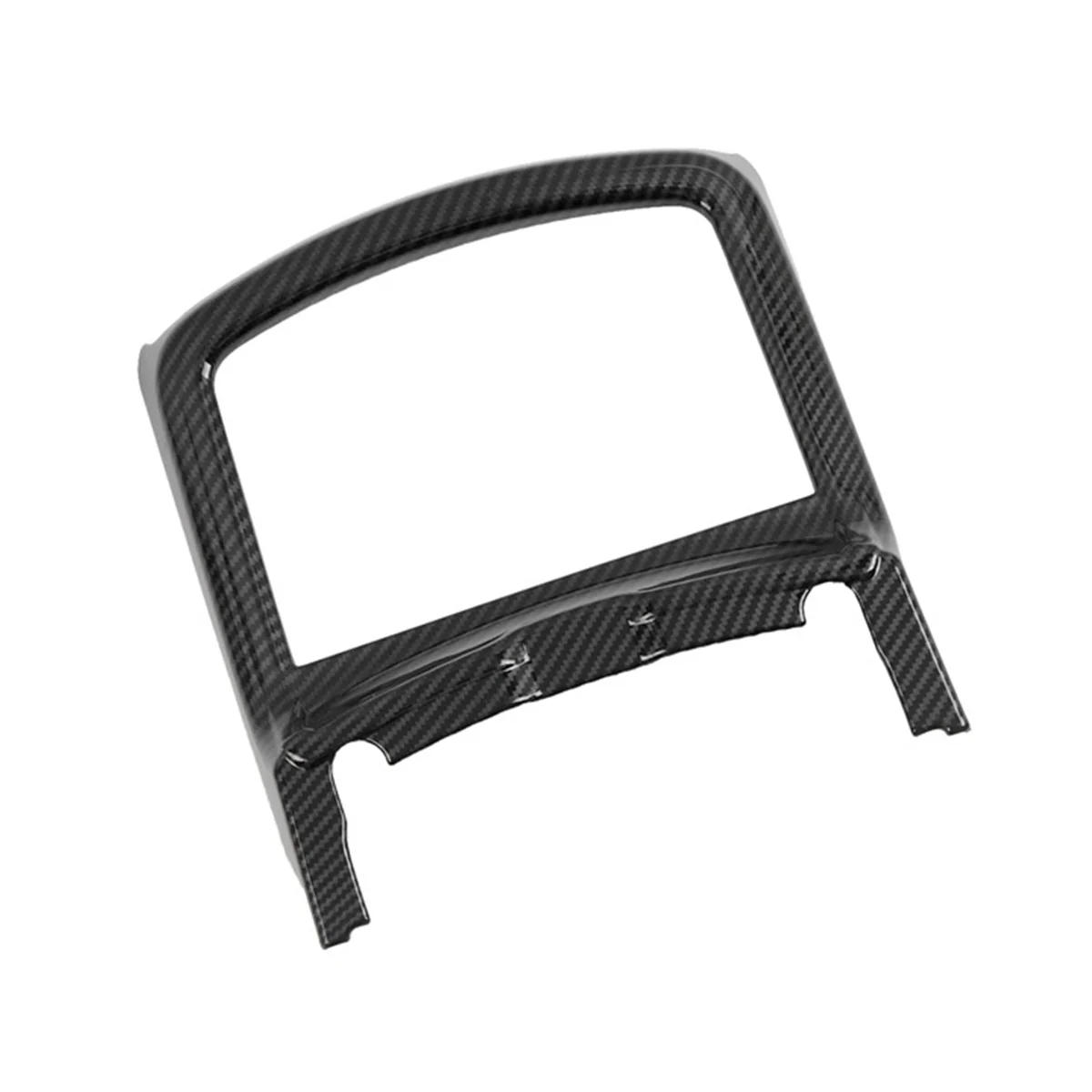 

Car ABS Carbon Fiber Interior Front Water Cup Frame Cover Tri