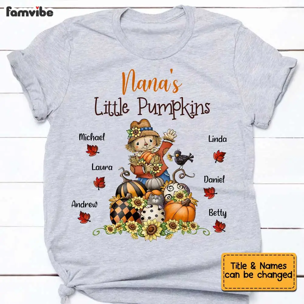 

Grandma Fall Pumpkin T Shirt