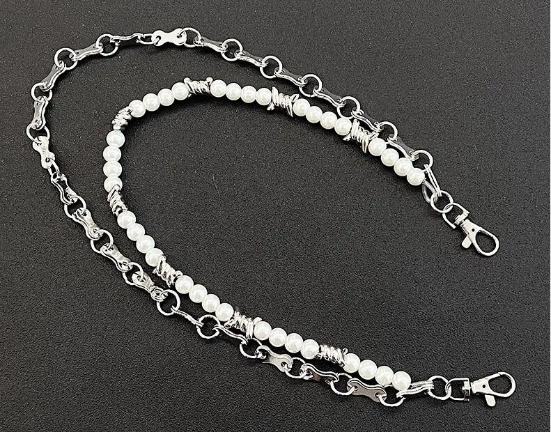 Цепочка для ключей мужчин и женщин металлическая Многослойная цепь в стиле