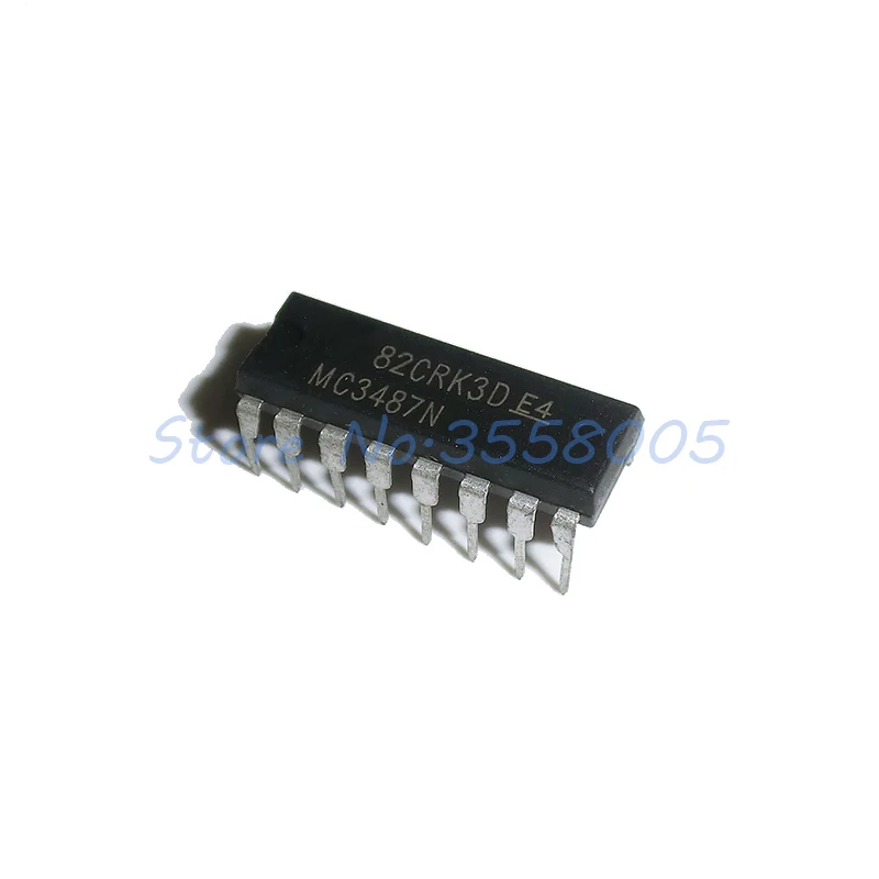 

10Pcs/lot MC3487N MC3487P DIP-16 MC3487