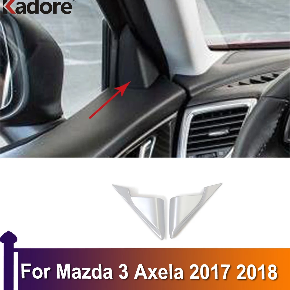 

Матовый чехол из АБС-пластика для переднего стекла Mazda 3 M3 Axela 2017 2018
