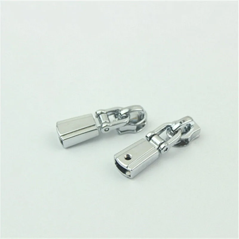 50Pcs Zipper Sliders for 5# Nylon Zippers Bag Zip Repair Kits Replacement Pocket Zip Head DIY Sewing Hardware Accessories