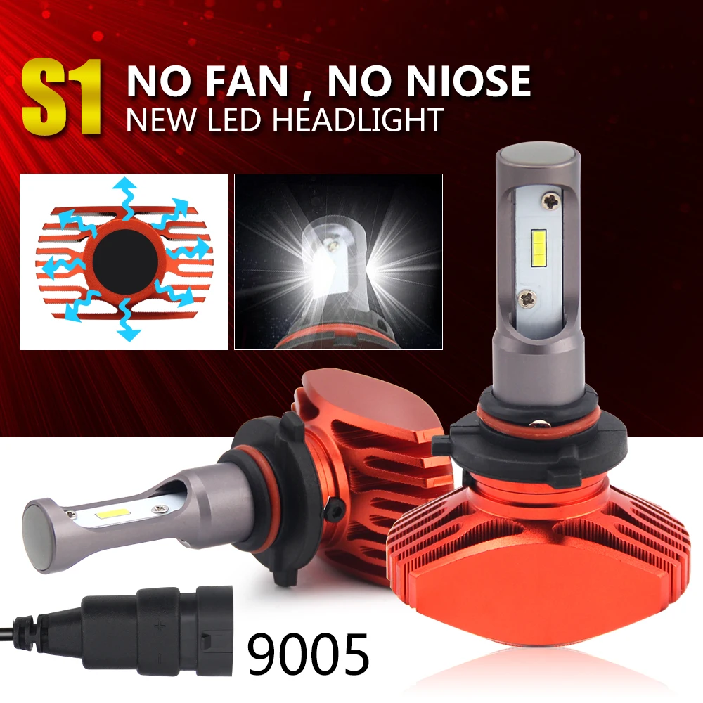 Светодиодные лампы для автомобильных фар HAOLIDE H7 H1 H3 H11 9005 HB3 9006 HB4 долговечные светодиодные лампы 6500K для автомобильных фар автомобильные диодные лампы 12 В
