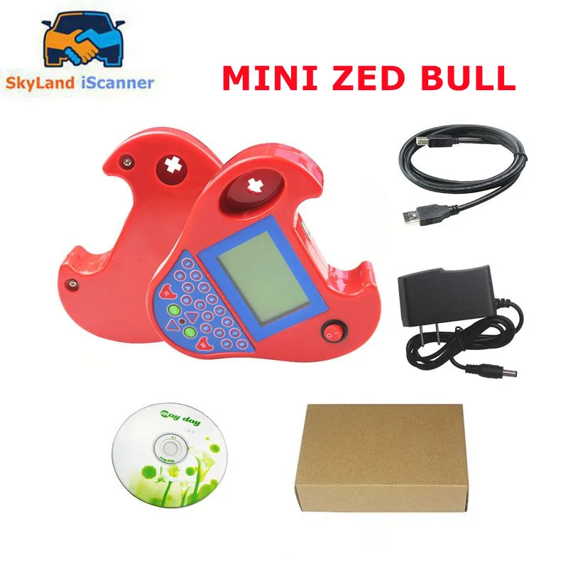Professional Mini Zed Bull Key Programmer V5.08 Zedbull Key Transponder Clone Car Programming Tool Zed-bull Key Cloner