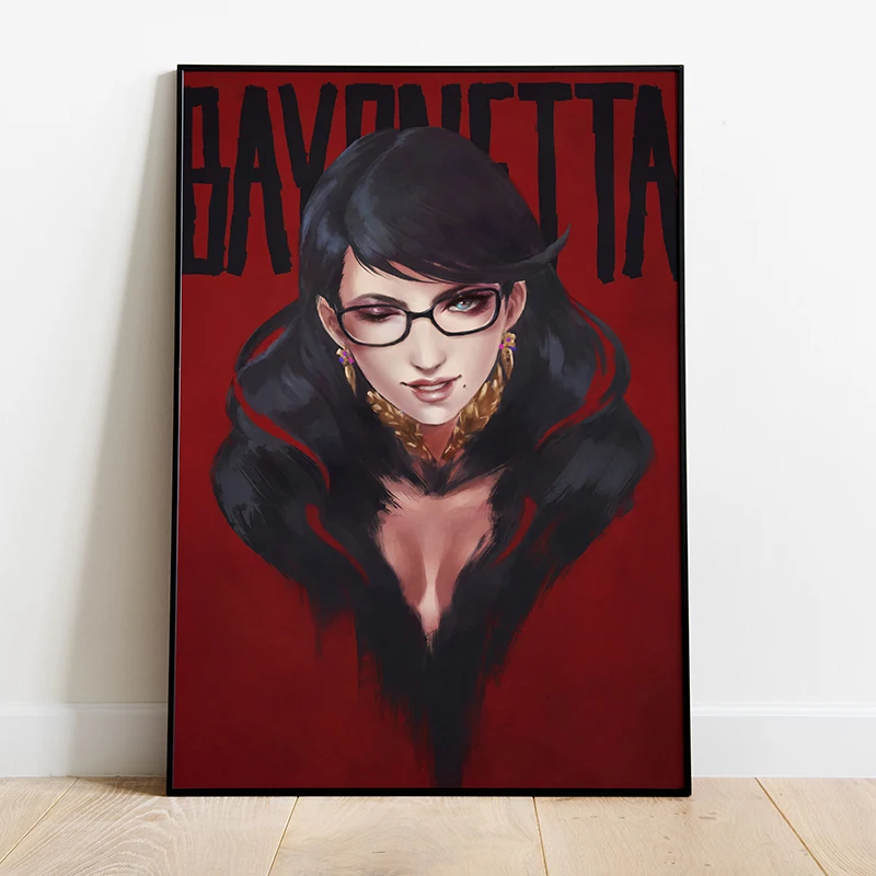 Популярные классические видеоигры Байонетта постеры и принты печать на холсте