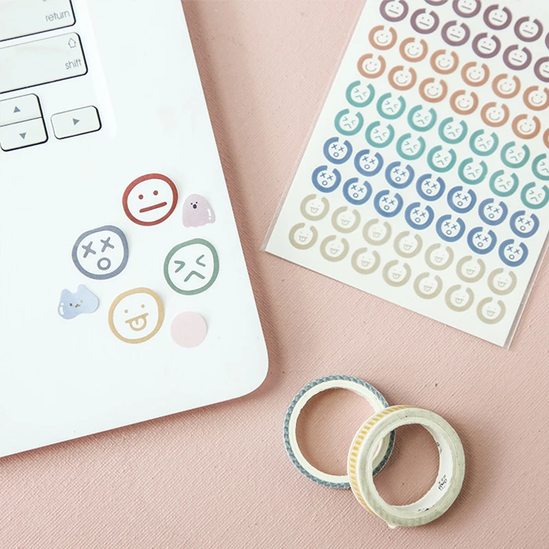 120 шт. милые наклейки s украшение для дневника кавайные канцелярские