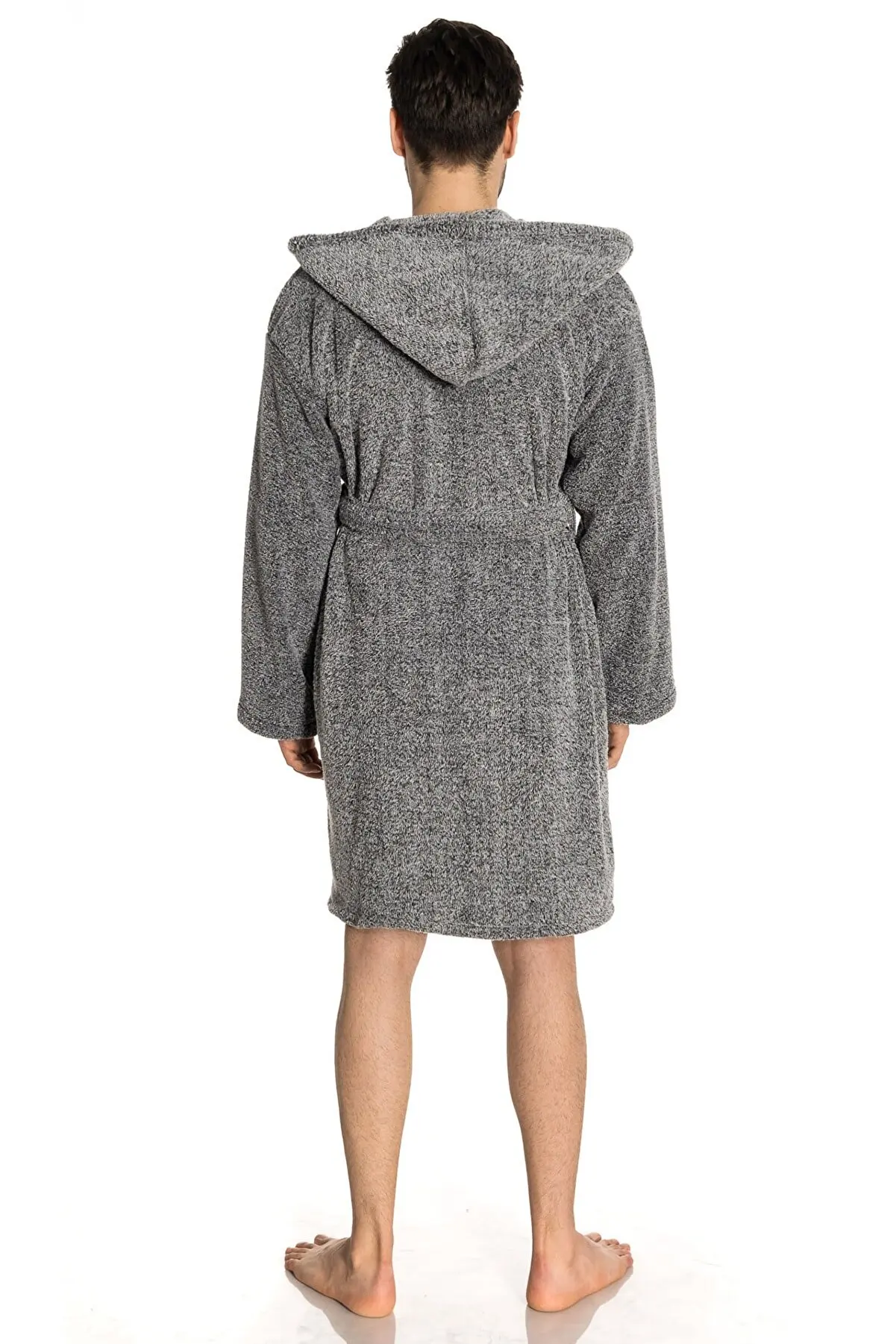 Халат с капюшоном унисекс очень мягкая плотная ткань Рипстоп хлопок новая