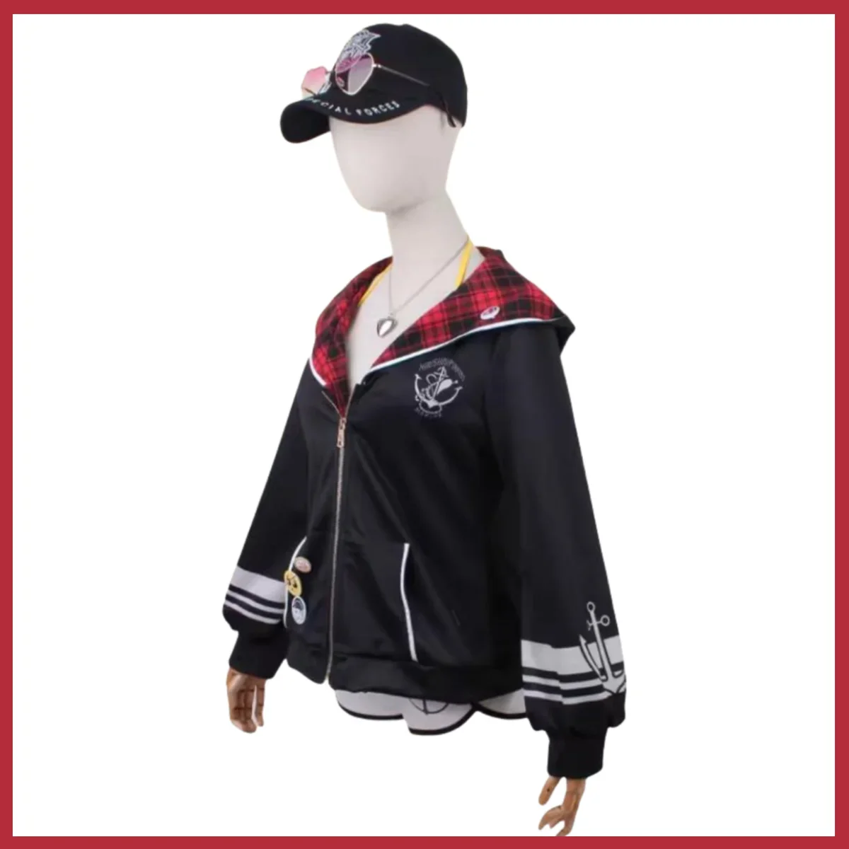 Аниме YouTube Hololive Houshou морской косплей костюм Капитан бикини купальник парик