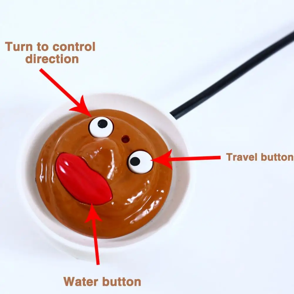 

Engaging Toilet Toy Stress-relieving Toys Remote Control Water-spraying Toilet Car Toy for Kids Funny Gifts for Christmas