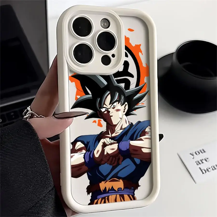 Фото Чехол для телефона Xiaomi Redmi Note 15 14 13 12s 12 11 10 9s 9 8 7 A5 Pro Plus 4G 5G, мягкая задняя крышка из ТПУ, крутой дизайн с изображением Dragon Ball №3
