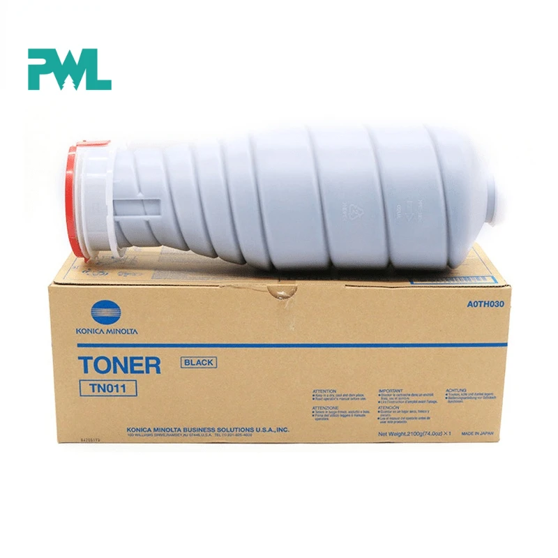 

1PC 2kg TN011 TN012 Compatible Toner Cartridge For Konica Minolta Bizhub Pro 1051 1200 Printer Supplies