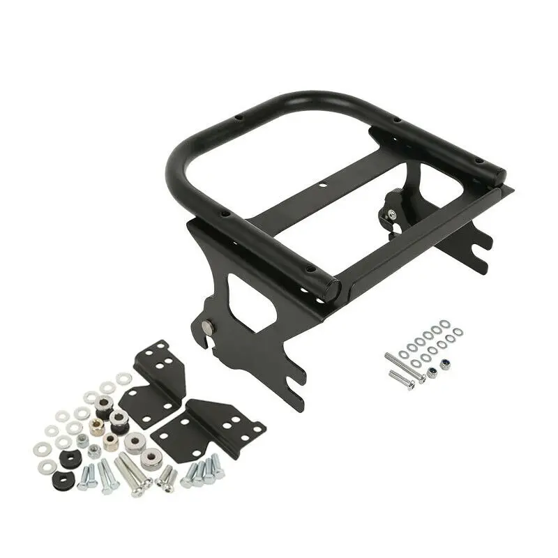 Motorcycle Detachable Two-up Mount Luggage Rack For Harley Touring Tour Pack Electra Glide Road King Road Glide 1997-2008 2007