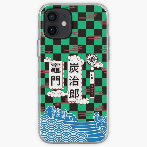 

Чехол для телефона Tanjiro Kamado с дыханием воды и демоном, настраиваемый для iPhone X XS XR Max 11 12 13 14 Pro Max Mini 6 6S 7 8 Plus