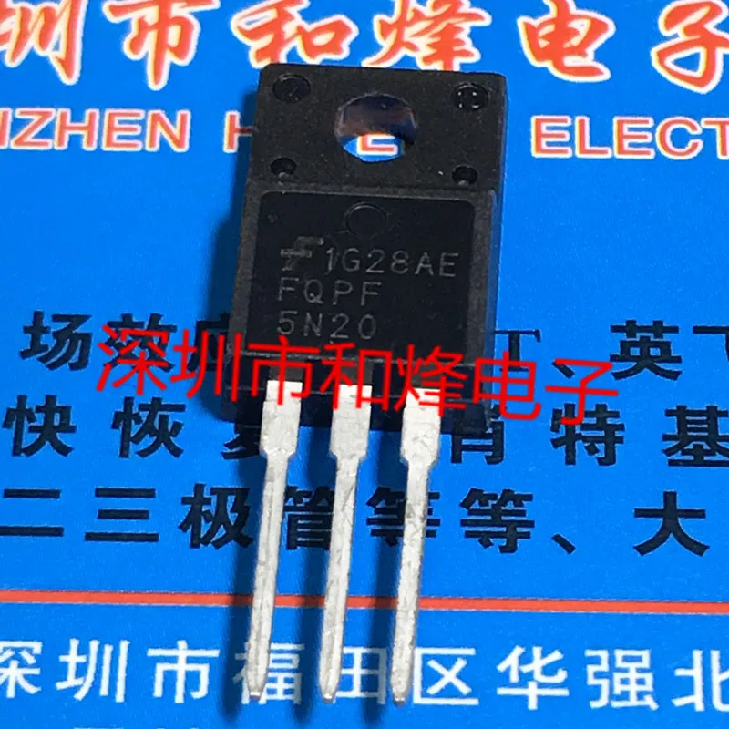 

5PCS-10PCS FQPF5N20 TO-220F 3.5A 200V New And Original On Stock