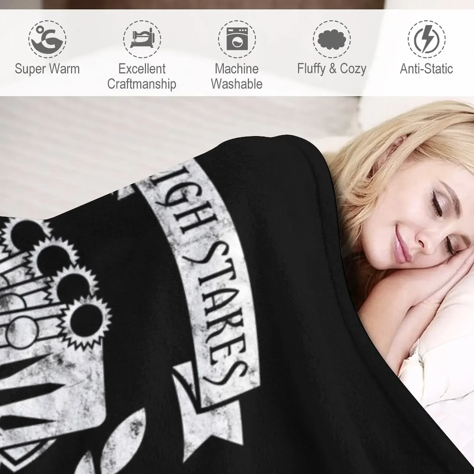 Роскошное утолщенное туристическое одеяло gfued Champion