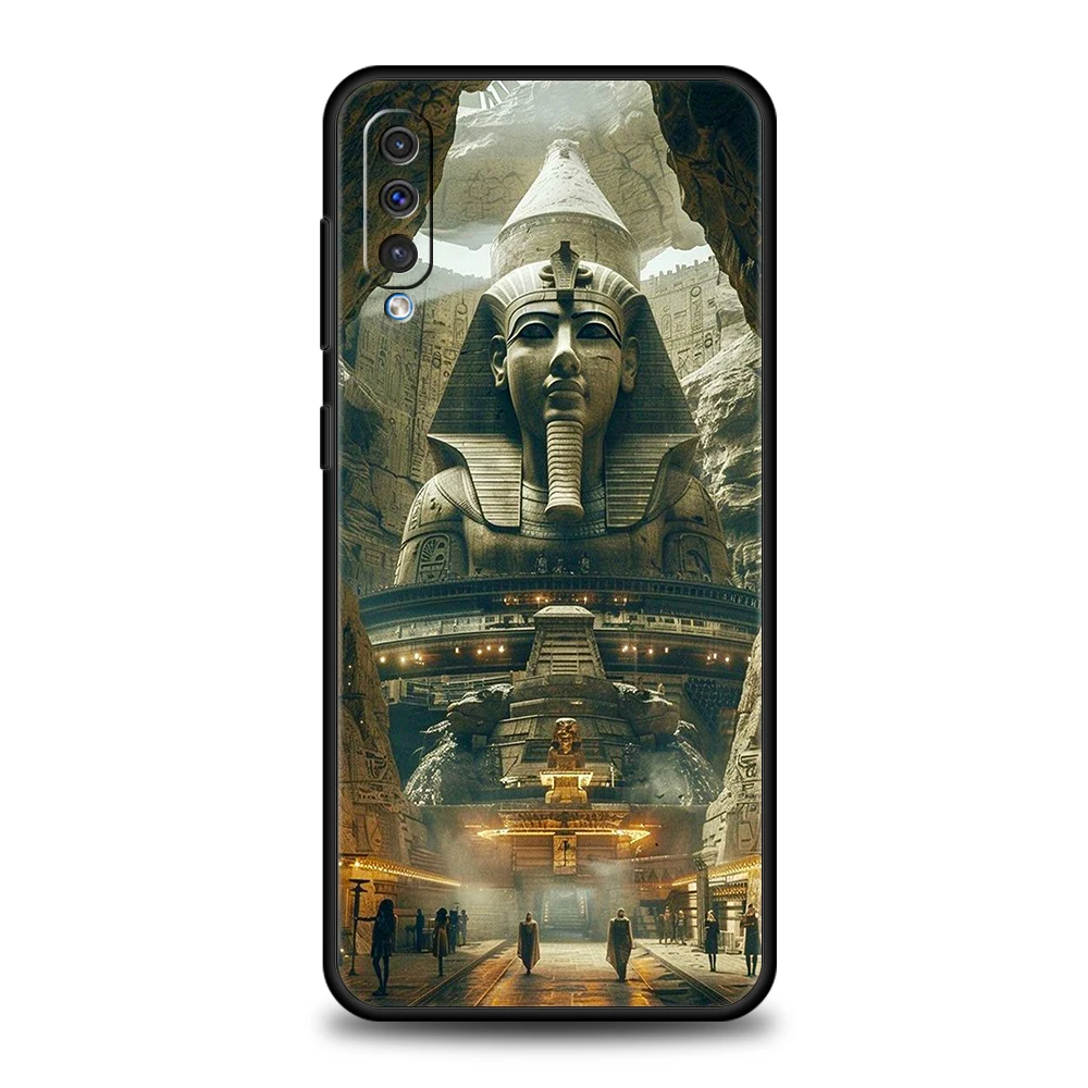 Фото Чехол Egypt Egyptian God Pyramid для Samsung A56 A36 A26 A24 A16 A14 A12 A32 A50 A70 A20E A20S A22 A34 A54 A42 A52 5G A06 Cover №5
