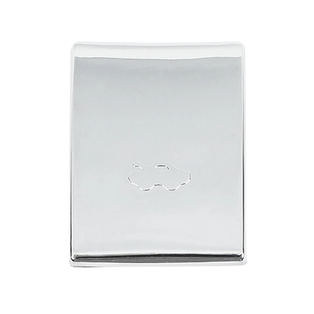 

Декоративная кнопка переключателя кнопки передней крышки для Dodge RAM 1500 2010-2017, автомобильные аксессуары, серебристый