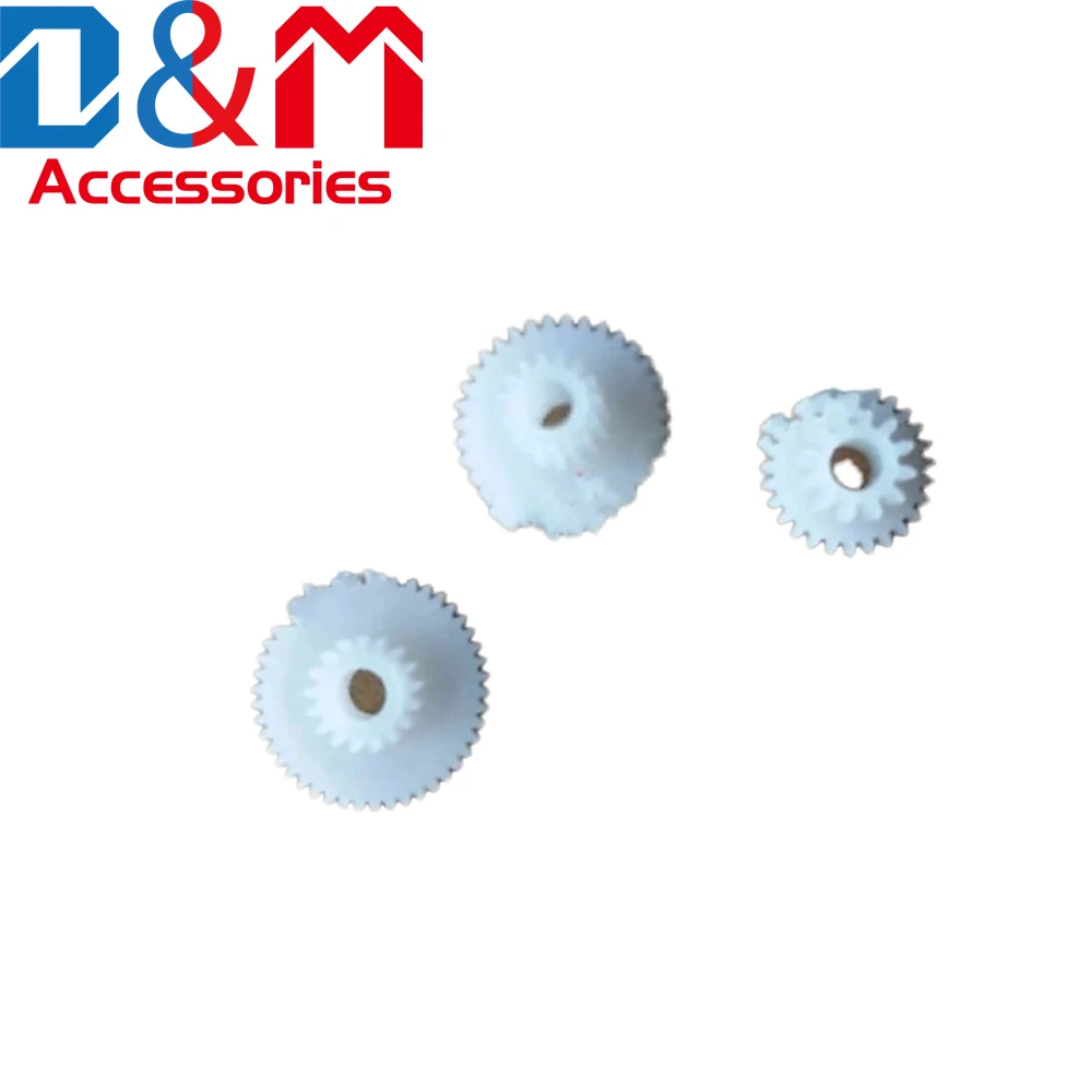 

2sets new print head paper shaft rubber roller gear for LTP01-245-01 LTP01-245-11 58MM printer paper shaft gears