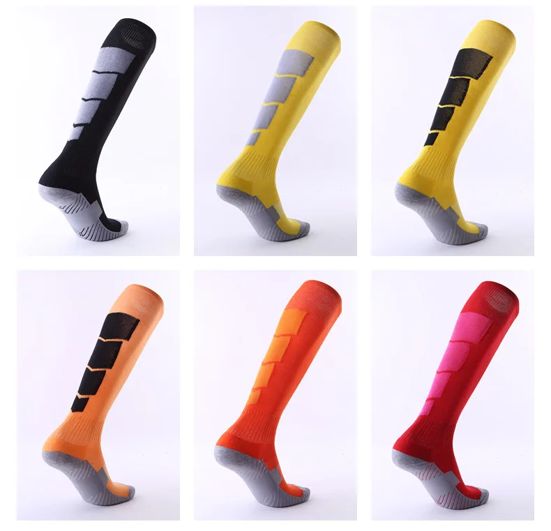 Voetbal Towel Bottom Knee High FootballAdult Socks Men Women Shock Absorption Non Slip Socks Breathable Sports Socks Running