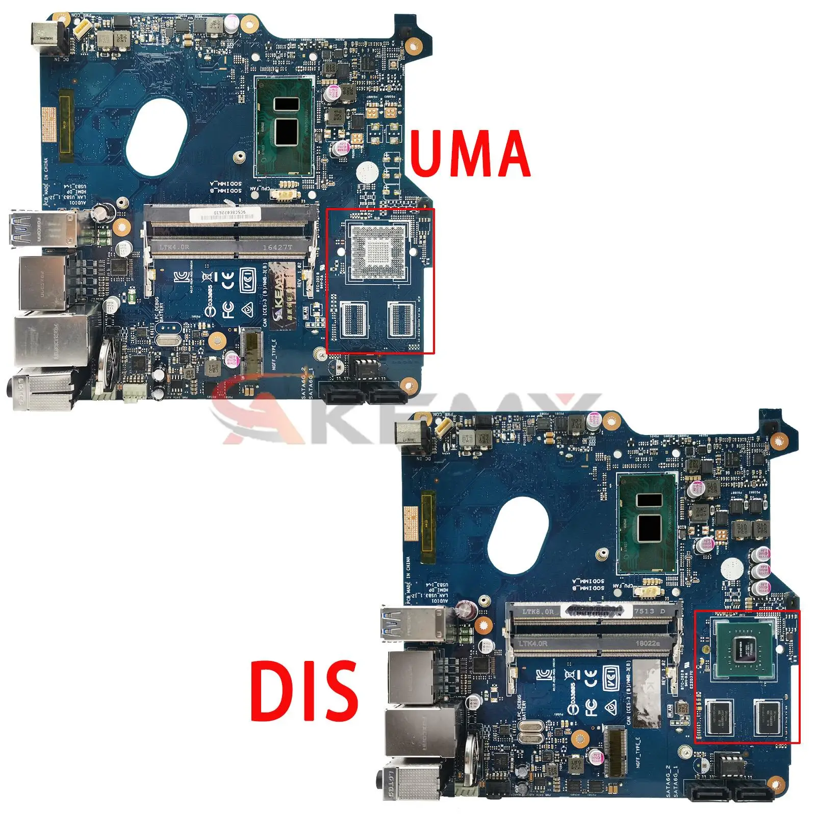 Рисунок 2 - VM65N с процессором i5-7200U GT930M/2G
