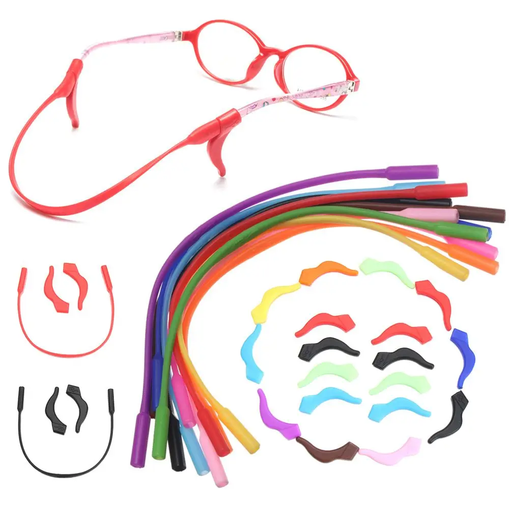 

Аксессуары спортивные наконечники для дужек Противоскользящий держатель для очков ушные крючки для очков противоскользящая повязка для очков захваты для очков