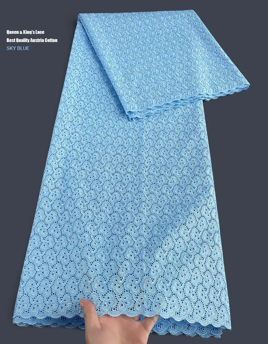 Роскошная прозрачная австрийская хлопковая кружевная вышивка африканская