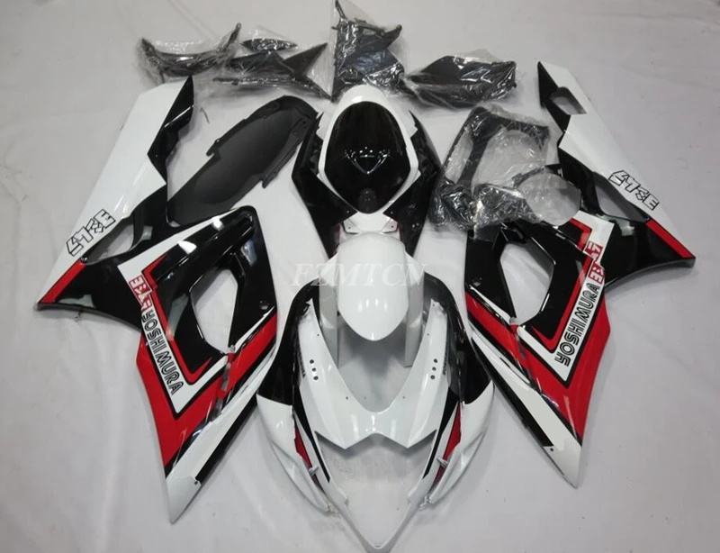 

Injection Mold New ABS Fairings Kit Fit for SUZUKI GSX-R 1000 K5 2005 2006 05 06 Bodywork Set White Red Black