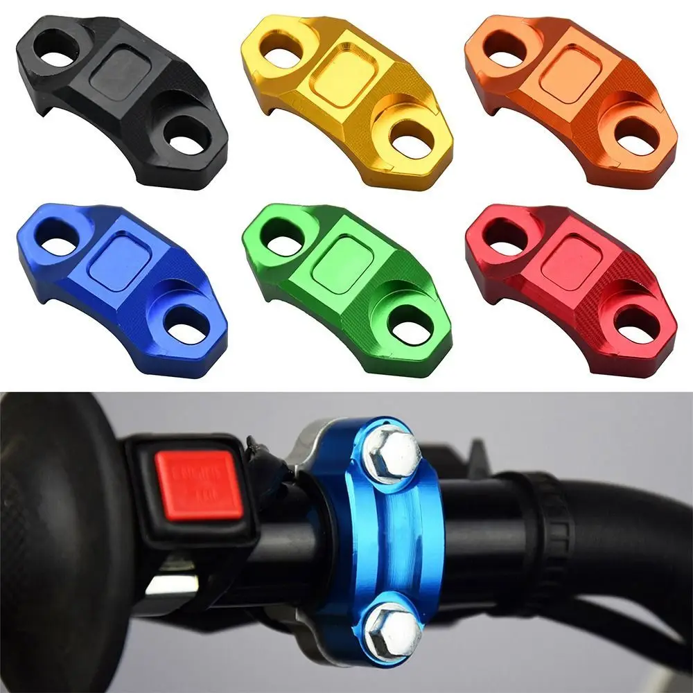 

Motorcycle Handlebar Clamp Cover Clutch Brake Clips Durable Aluminum Alloy Multicolor Refitting Bikes Motorcycle Accessories
